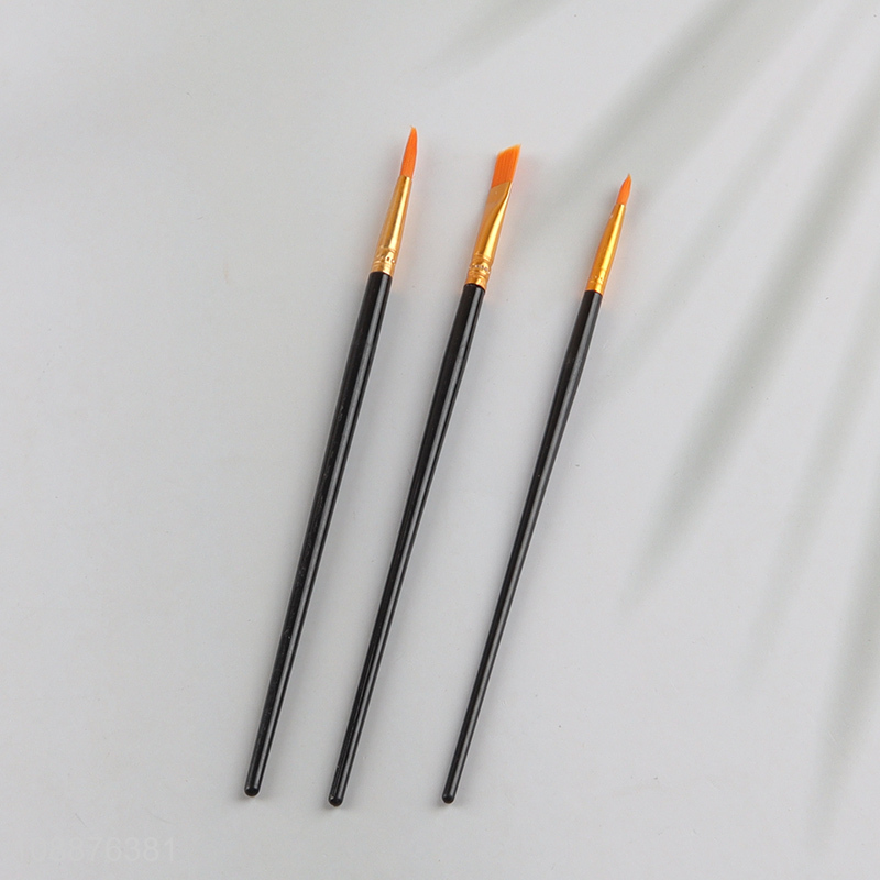 Factory supply 30 colors water-proof non-toxic acrylic paints with 3 brushes