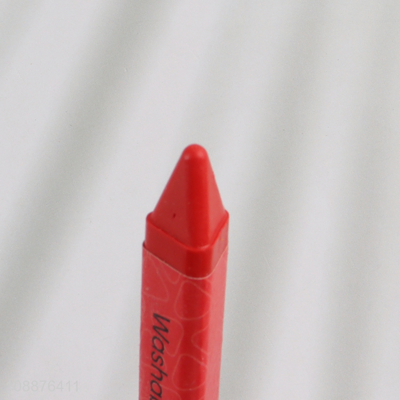 Hot selling 8 colors washable triangular crayons party favors for kids