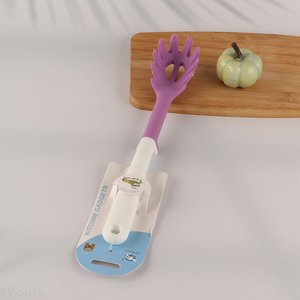 China factory silicone kitchen utensils spaghetti spatula for sale