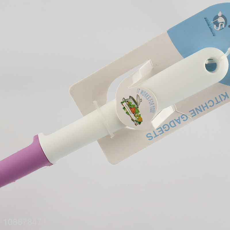 Low price kitchen utensils silicone cooking slotted spatula