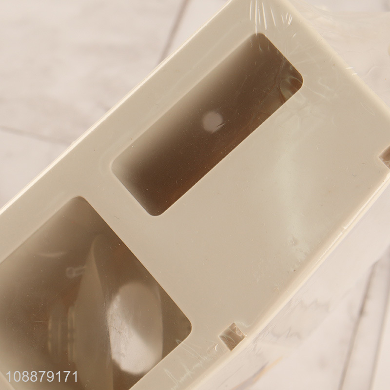 Top selling home bathroom accessories wall-mounted toothpaste toothbrush holder