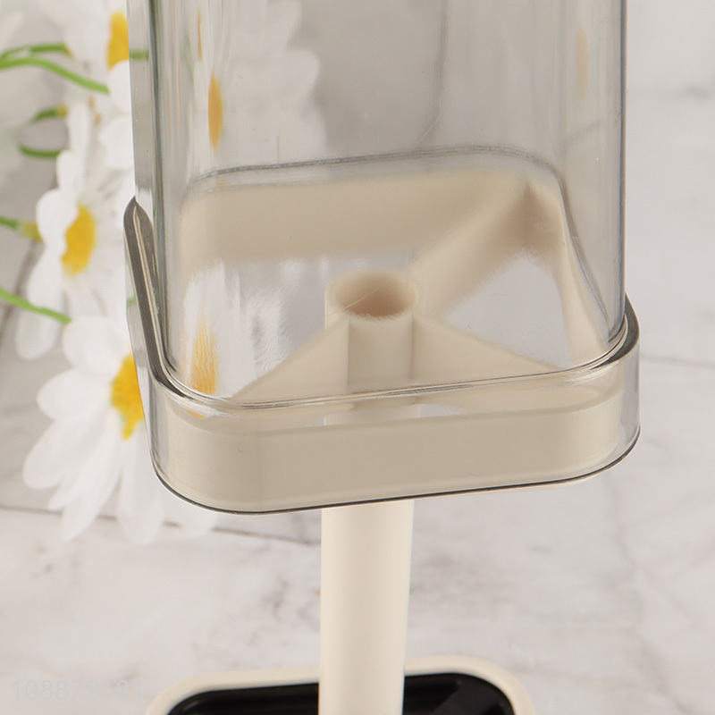 Most popular bathroom accessories toothpaste toothbrush holder with cup