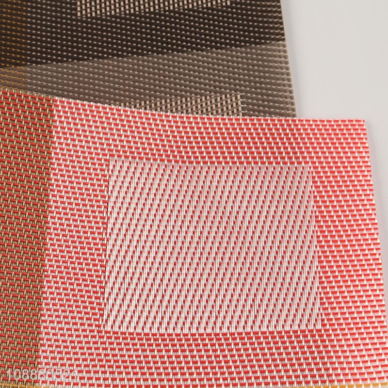 Top sale non-slip home restaurant place mat dinner mat wholesale
