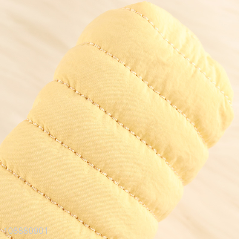 Yiwu market children students yellow stationery pencil bag