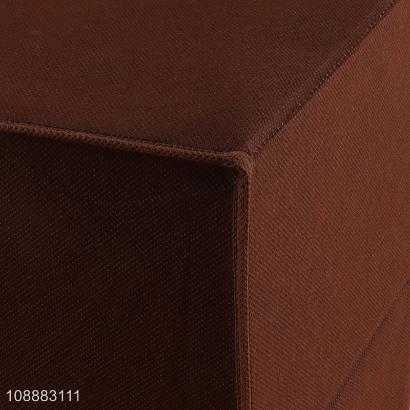 New Product Collapsible Multi-Purpose Non-Woven Storage Cube with Handle