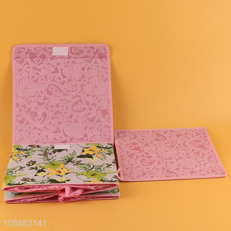 Wholesale Non-Woven Storage Cube Fabric Storage Bin for Clothing Toys Books