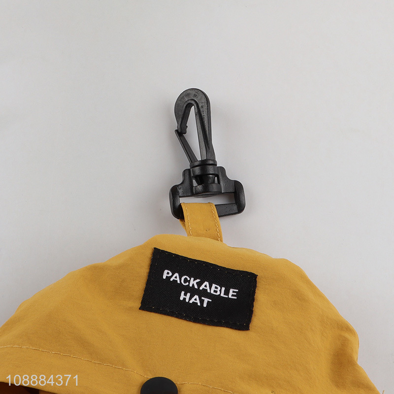 Good quality outdoor foldable quick drying bucket hat for men women