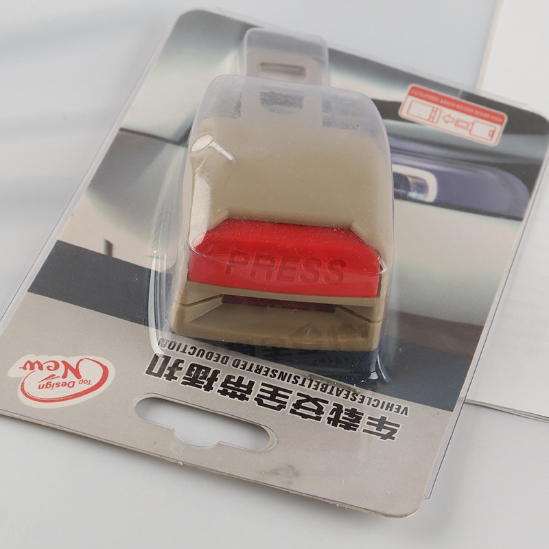 Good sale adjustable car safety belt buckle for car accessories