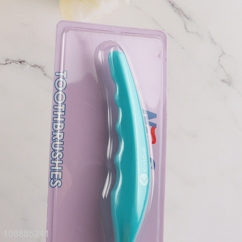 New product denture cleaning brush false teeth brush with soft bristles