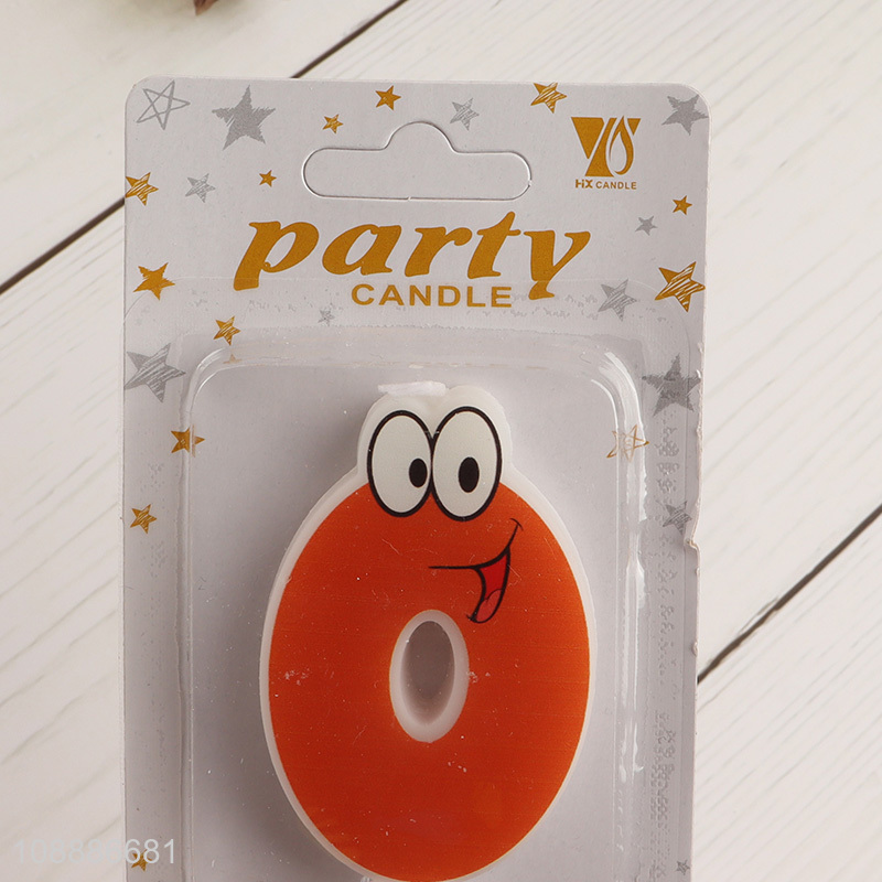 Hot Selling Number 0 Cake Candle for Birthday