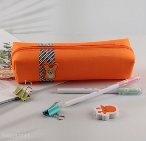 Hot selling cute cartoon pencil pouch stationery <em>storage</em> pencil <em>bag</em>