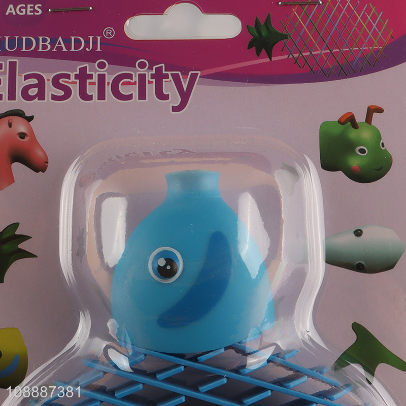 Factory Price Fish Shaped Sensory Fidget Worm Toy for Kids and Adults