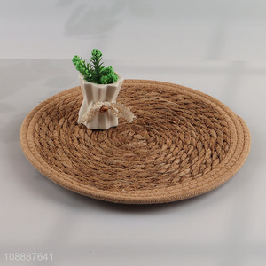 Yiwu market round home restaurant dining table place mat dinner mat