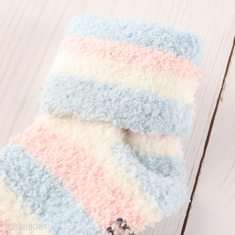 China imports womem cozy socks winter microfiber slipper socks