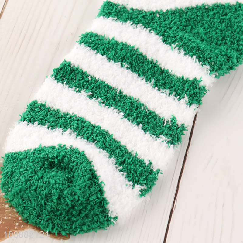 High quality winter microfiber home sleeping socks slipper socks