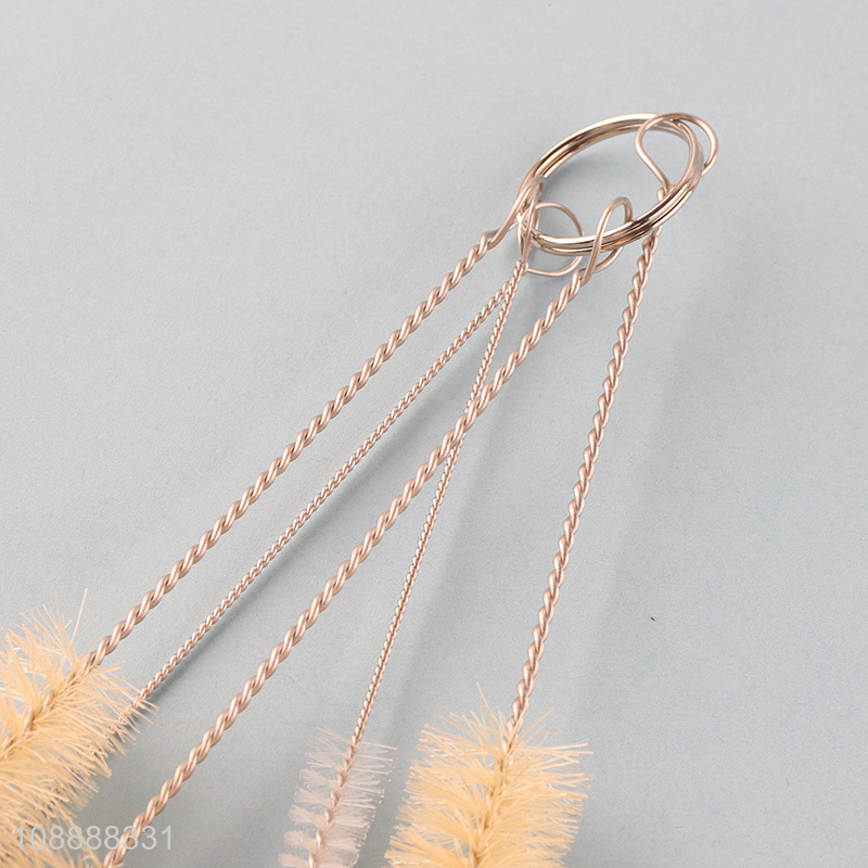 New arrival 5-piece baby bottle teapot straw cleaning brush set