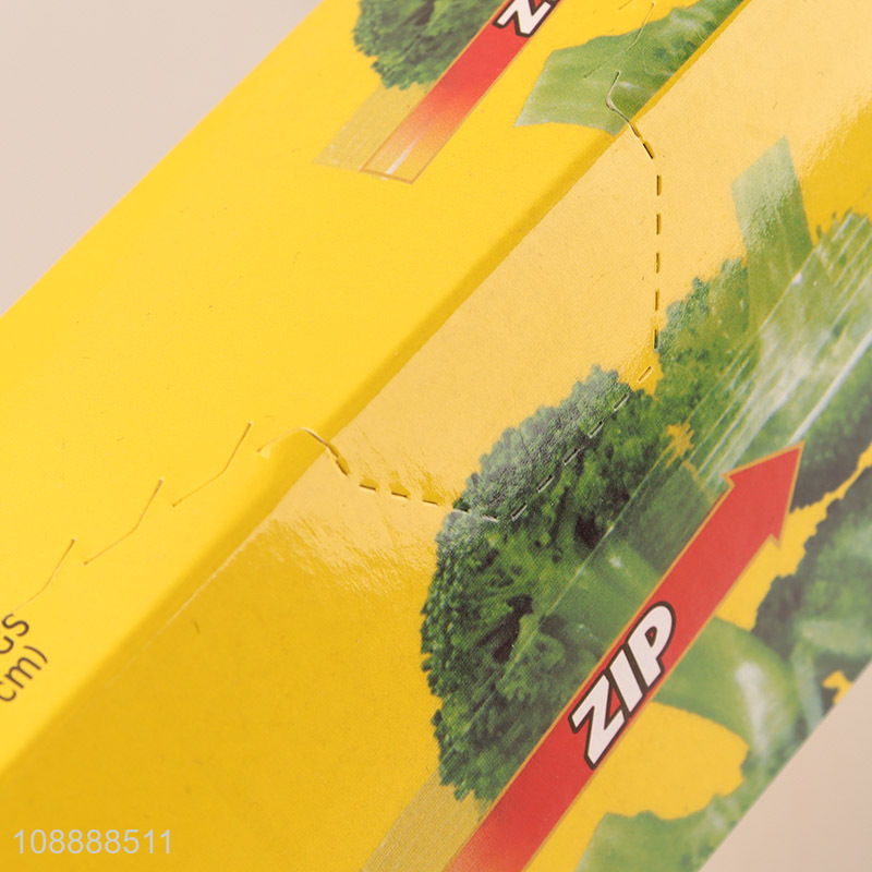 High quality 16 count ziplock freezer storage bags for vegetables fruits