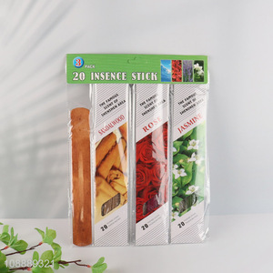 Wholesale 3 Packs 60 Pieces <em>Incense</em> Sticks with <em>Incense</em> Holder