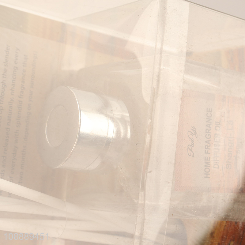 New Arrival 50ml Rose Flower Reed Diffuser Set for Room