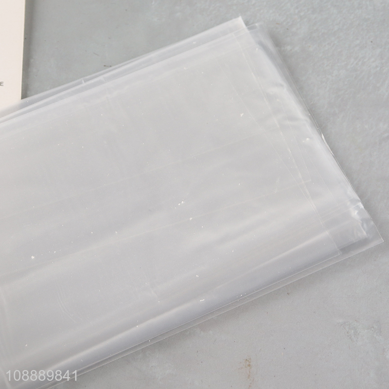 Wholesale clear disposable barber cape waterproof hair color cape