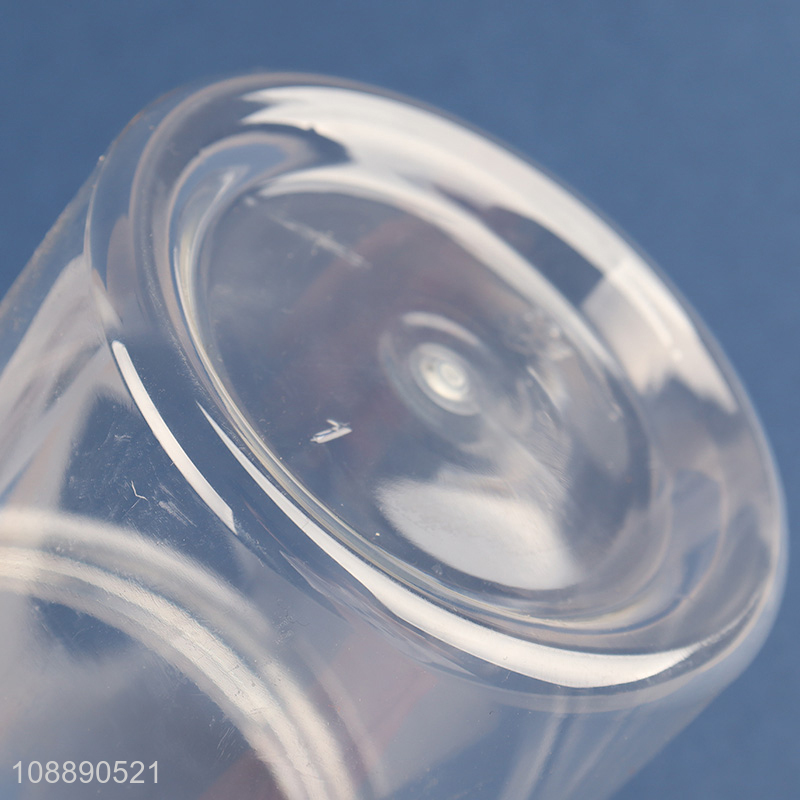 Hot selling 430ml airtight food storage jars plastic tea canisters