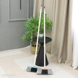 Hot selling long handle broom for garage kitchen floor cleaning