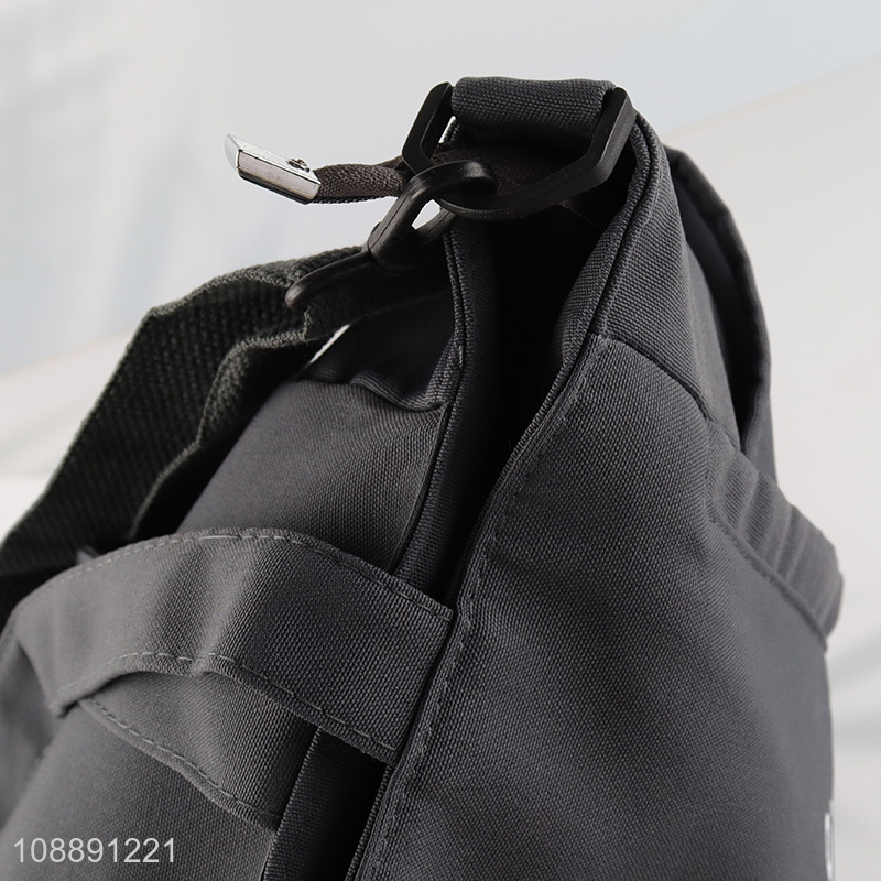 Good quality multi pocket canvas tote bag shoulder bag for women