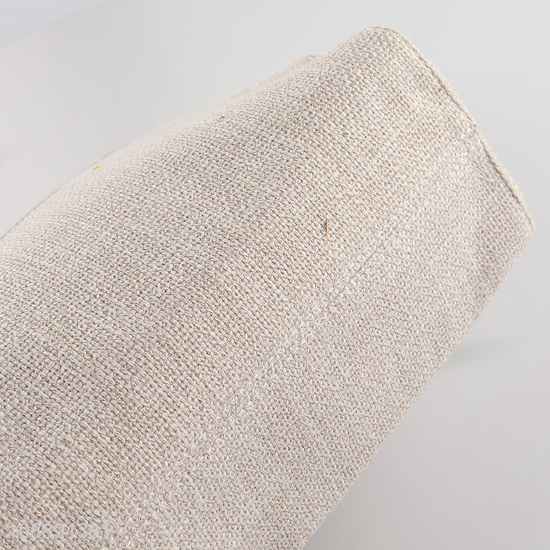 Hot selling ethnic style canvas tote bag zippered shoulder bag