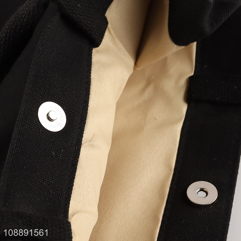 Factory price merci shoulder bag canvas tote bag custom printed handbag