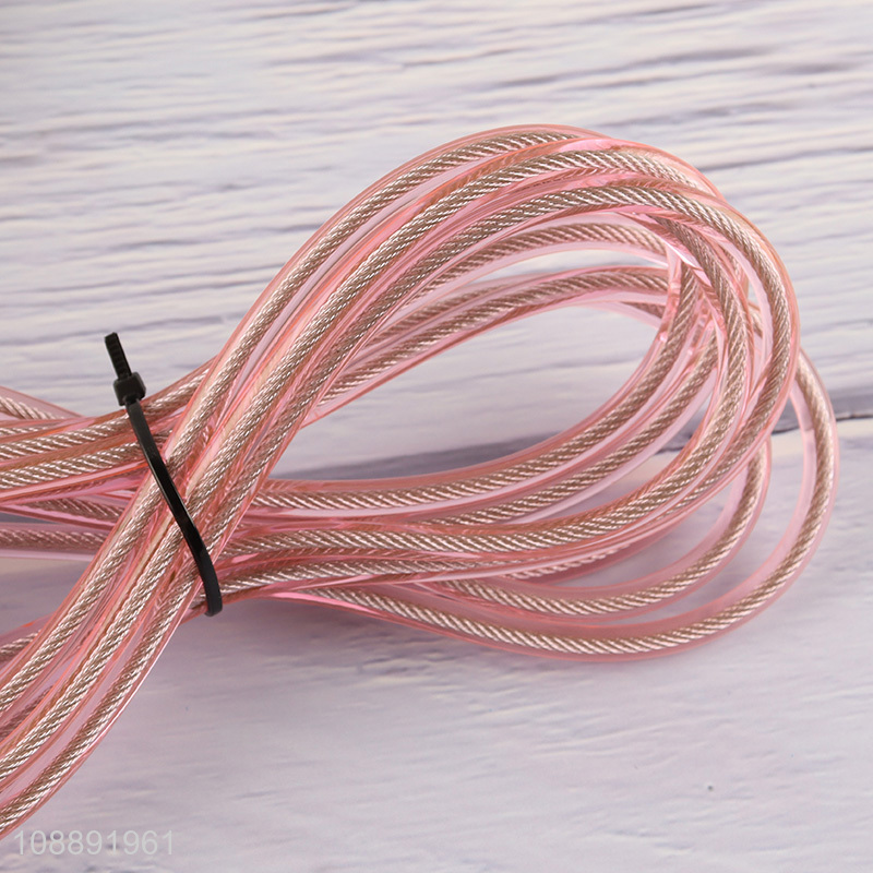 Wholesale skipping rope fitness jump rope with soft foam handles