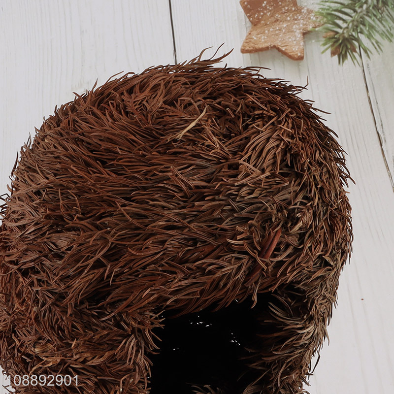 Factory supply garden ddecoration hanging bird nest bird house for sale