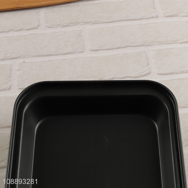 New arrival carbon steel non-stick rectangle cake baking pan baking mold