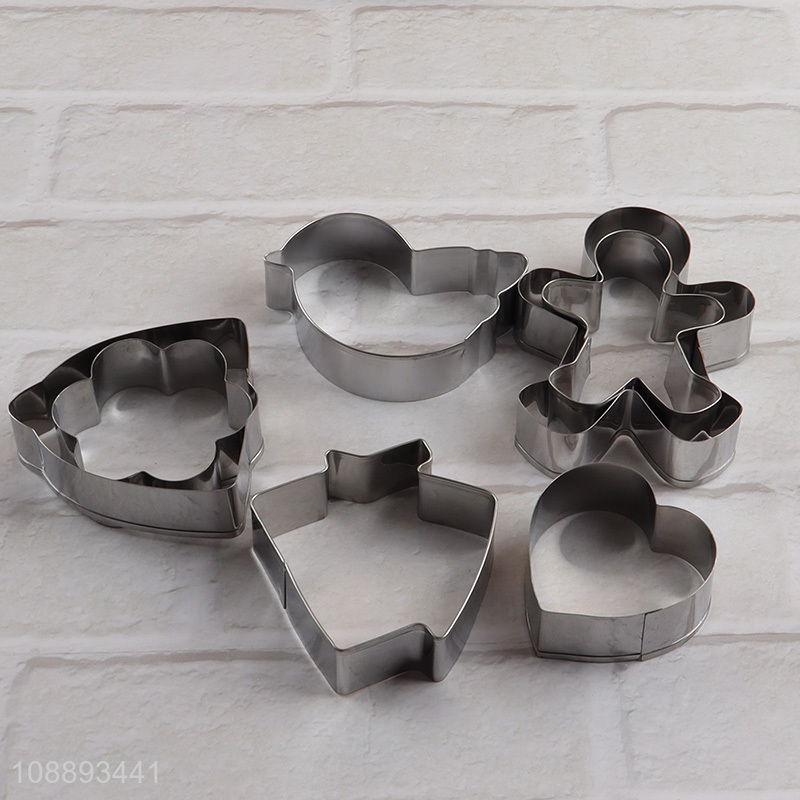 Yiwu market stainless steel baking tool cookies cutter cookies mould