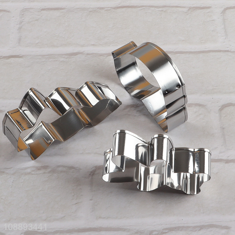 Yiwu market stainless steel baking tool cookies cutter cookies mould