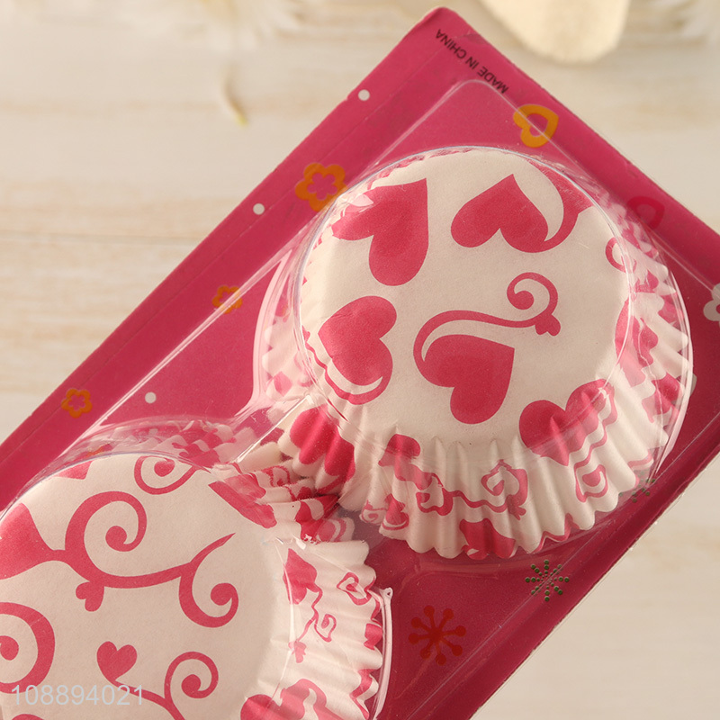 China wholesale 50pcs paper baking cup cupcake liners cupcake cups