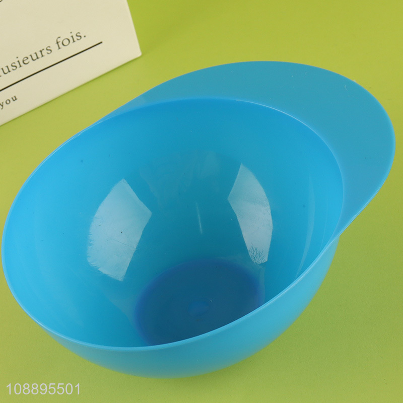 Factory price 4pcs reusable baseball cap shape plastic ice cream bowls
