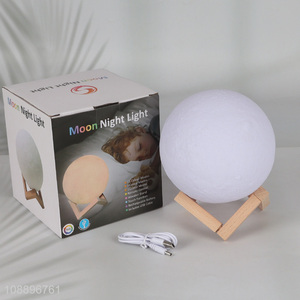 Top products moon shaped home bedroom night light for sale