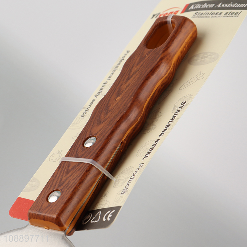 New product stainless steel griddle spatula with plastic handle