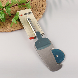 Good quality 4-in-1 stainless steel pizza cutter wheel with sharp blade