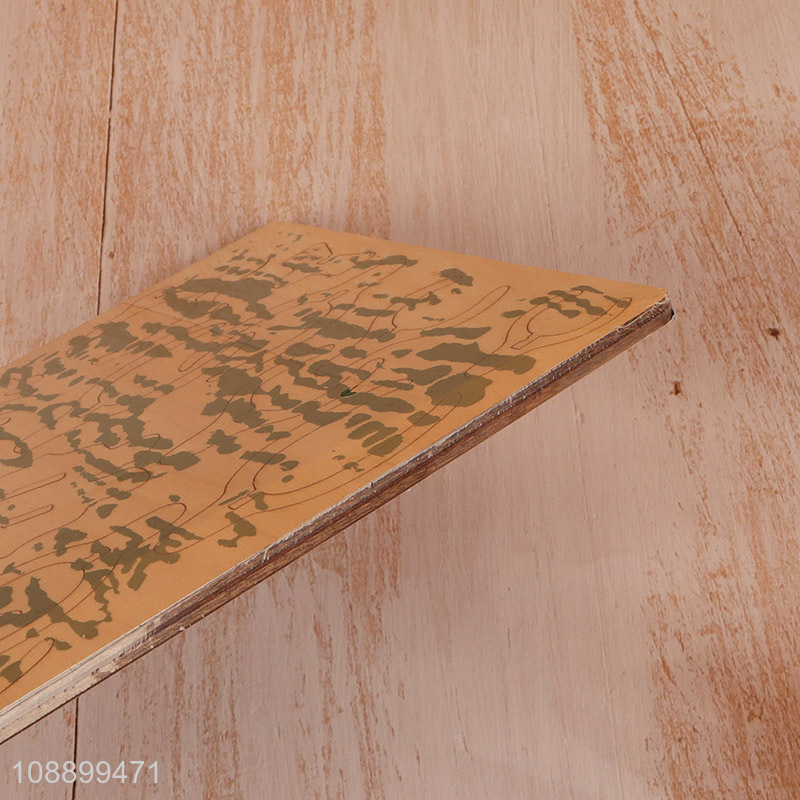 Hot products 3d wood simulation model dinosaur puzzle toy