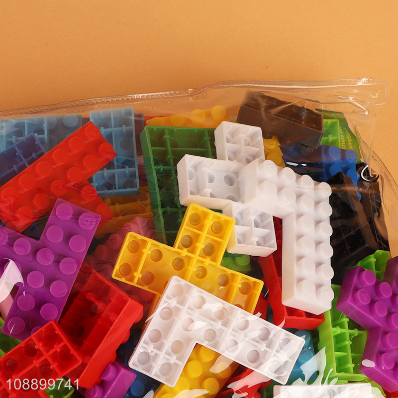 Good quality children diy educational toy building block toy set