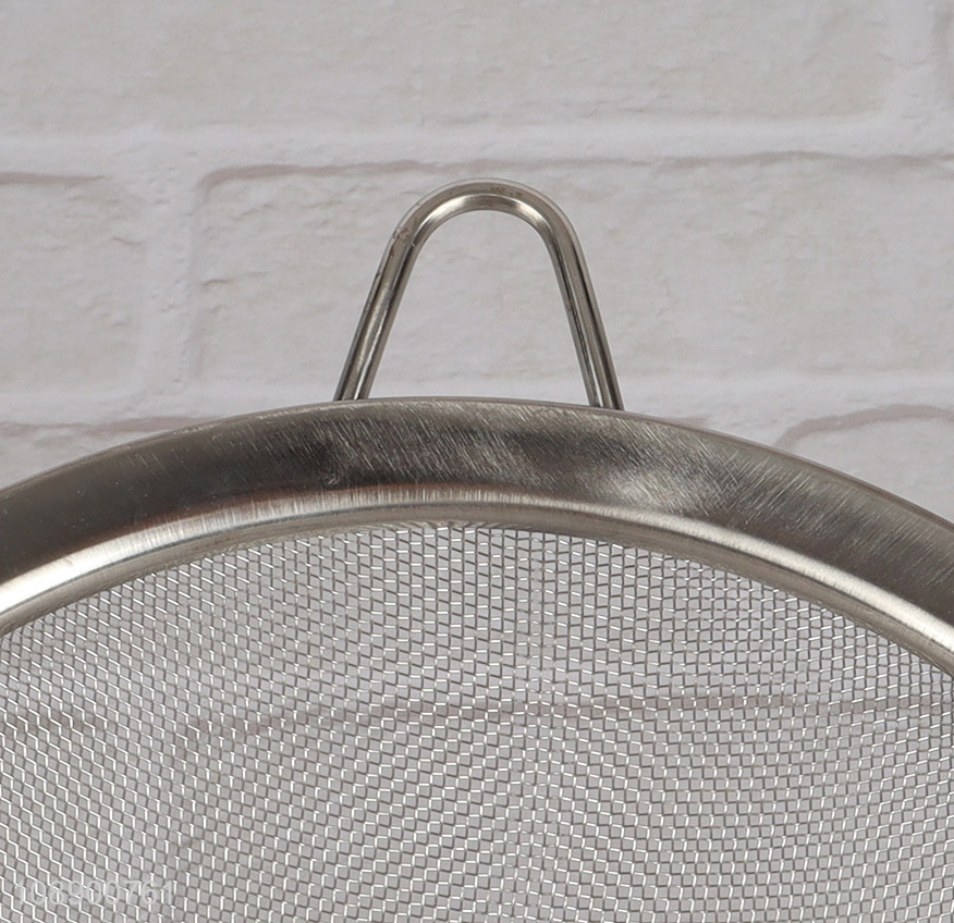 Wholesale oil mesh colander stainless steel strainers pasta colander