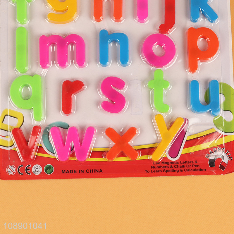 New product children learning toy magnetic alphabet set toys