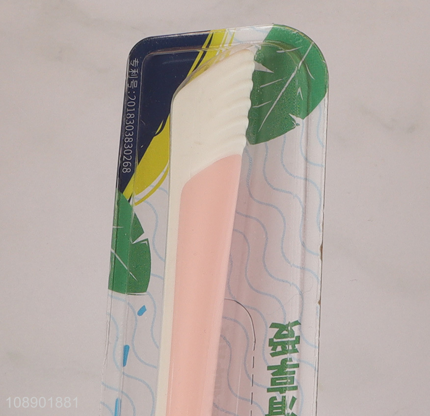 Factory supply oral care adult soft toothbrush for sale