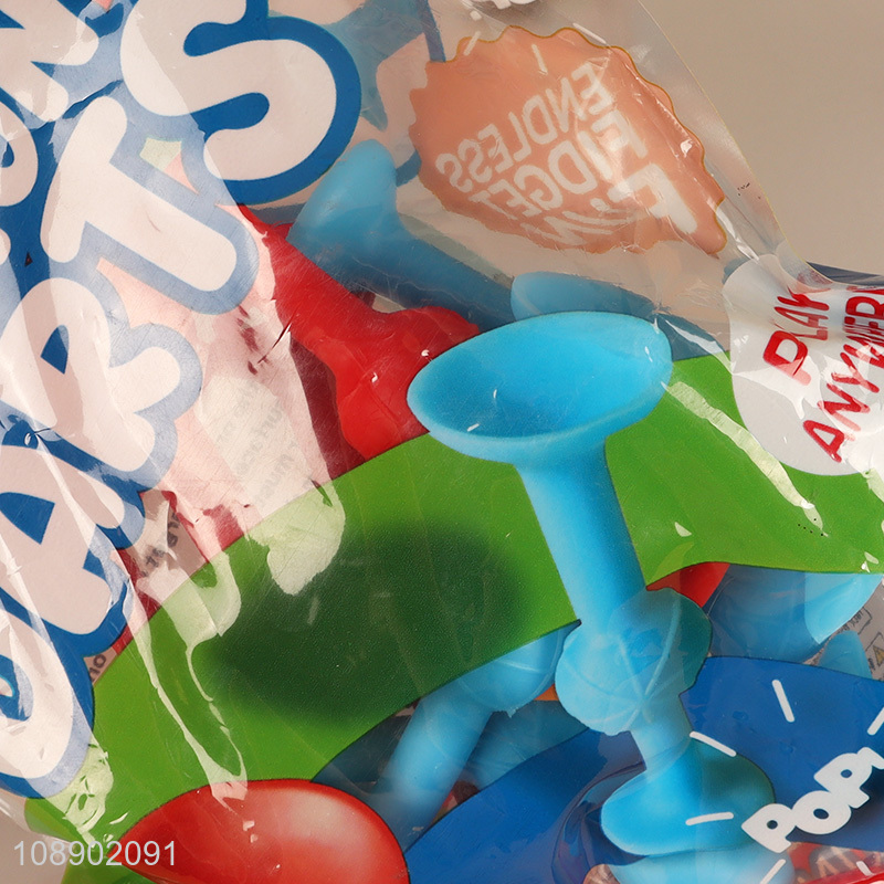 Top sale children creative educational diy tpr sucker sticky toys