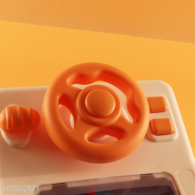 Hot items steering wheel electric spaceship racing game