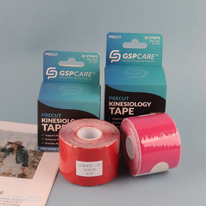 Online wholesale elastic kinesiology athletic tape waterproof cotton sports tape