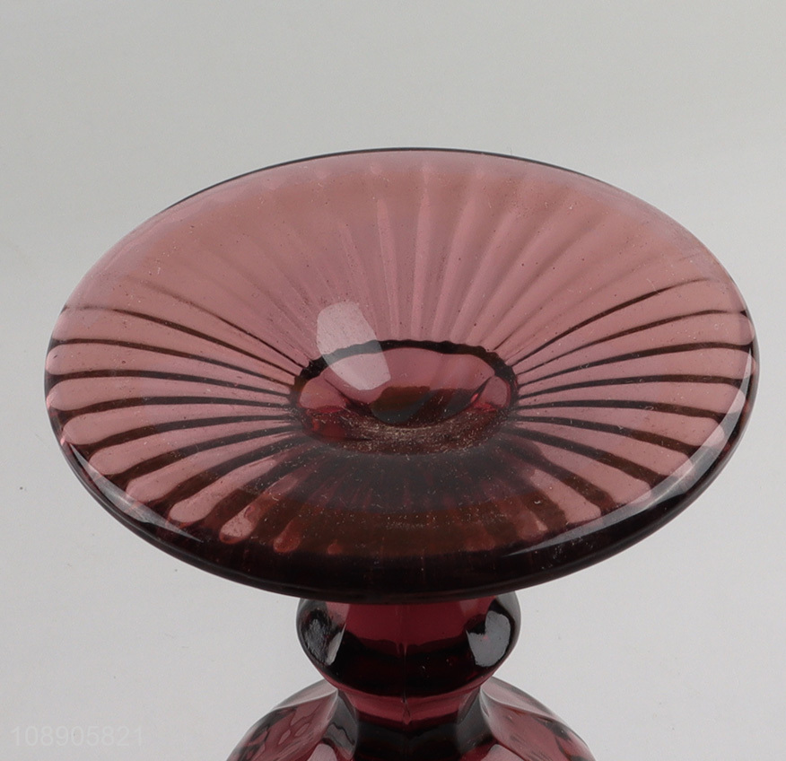 Hot items multicolor embossed glass wine glasses champagne glasses for sale