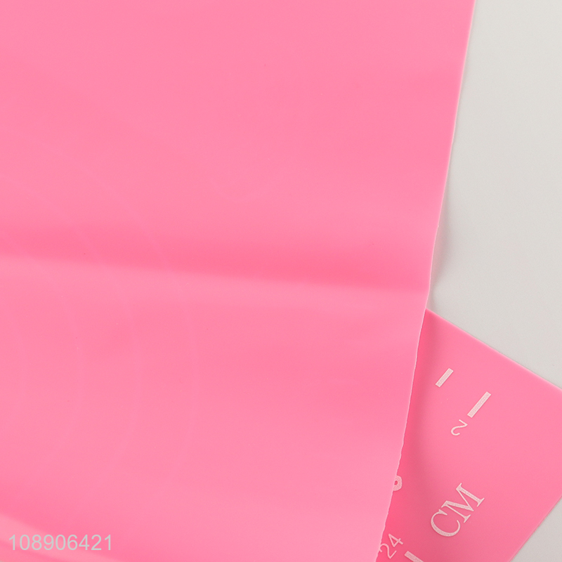 Wholesale non-slip reusable food grade silicone baking mat with measurements