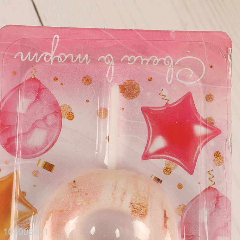 Good sale number8 birthday party candle for cake decoration